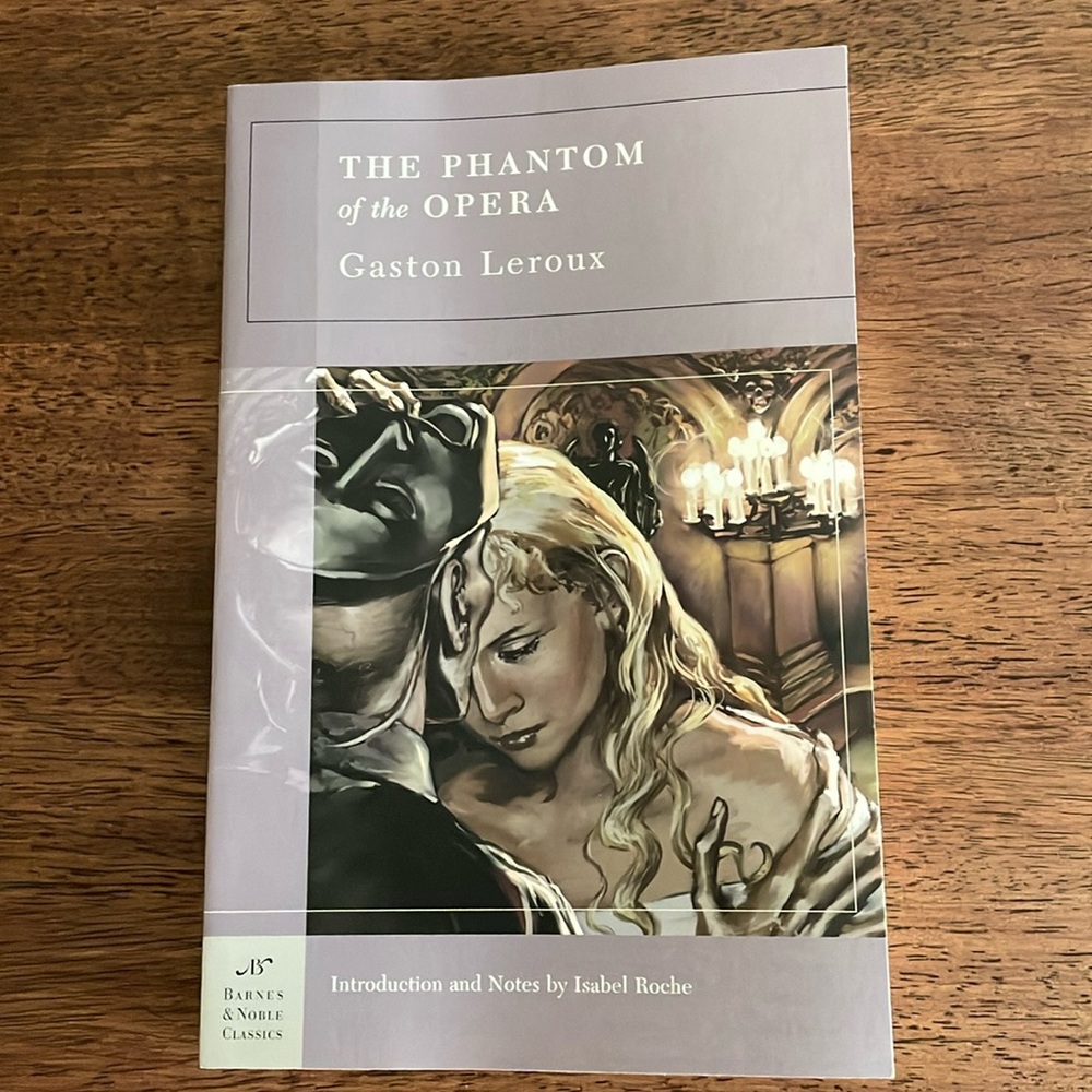 Barnes & Noble The Phantom of the Opera by Gaston Leroux – Lavender Cover